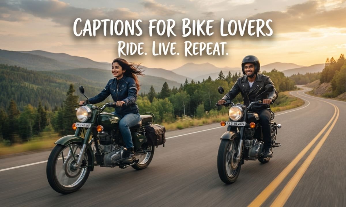 Captions for Bike Lovers