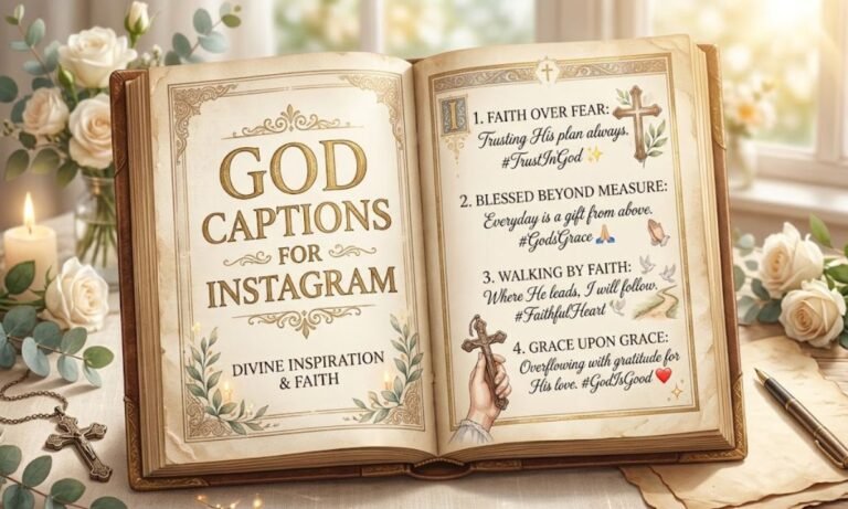 God Captions For Instagram