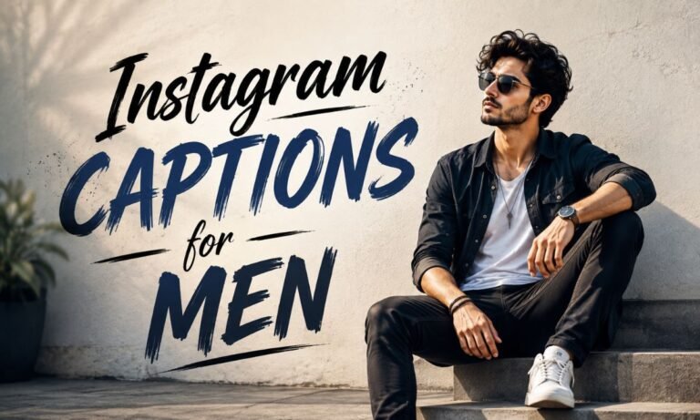 Instagram Captions for Men