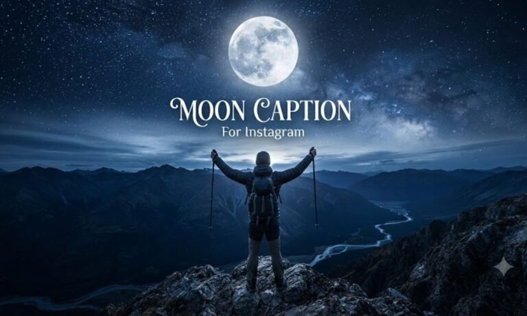 Moon Captions for Instagram