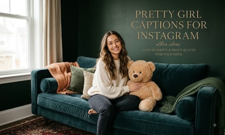 Pretty girl captions for Instagram