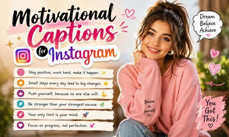 motivational captions for instagram