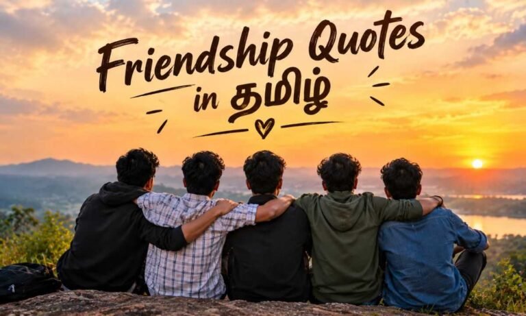 Friendship Quotes inTamil
