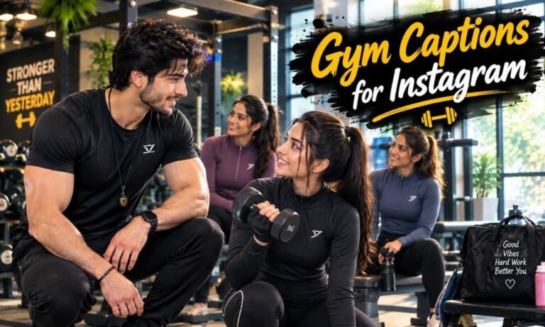 Gym Captions for Instagram
