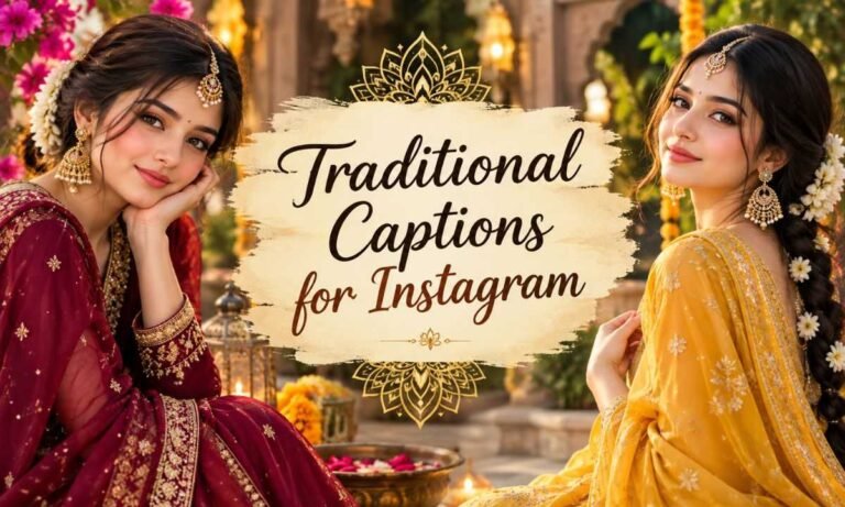 Traditional Captions for Instagram