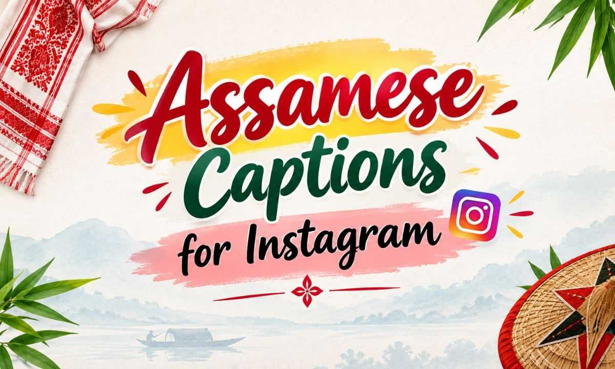 assamese captions for instagram