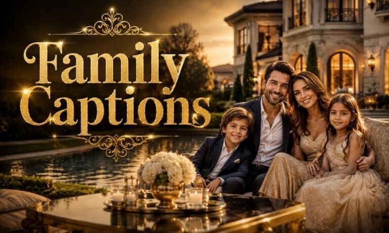 family captions