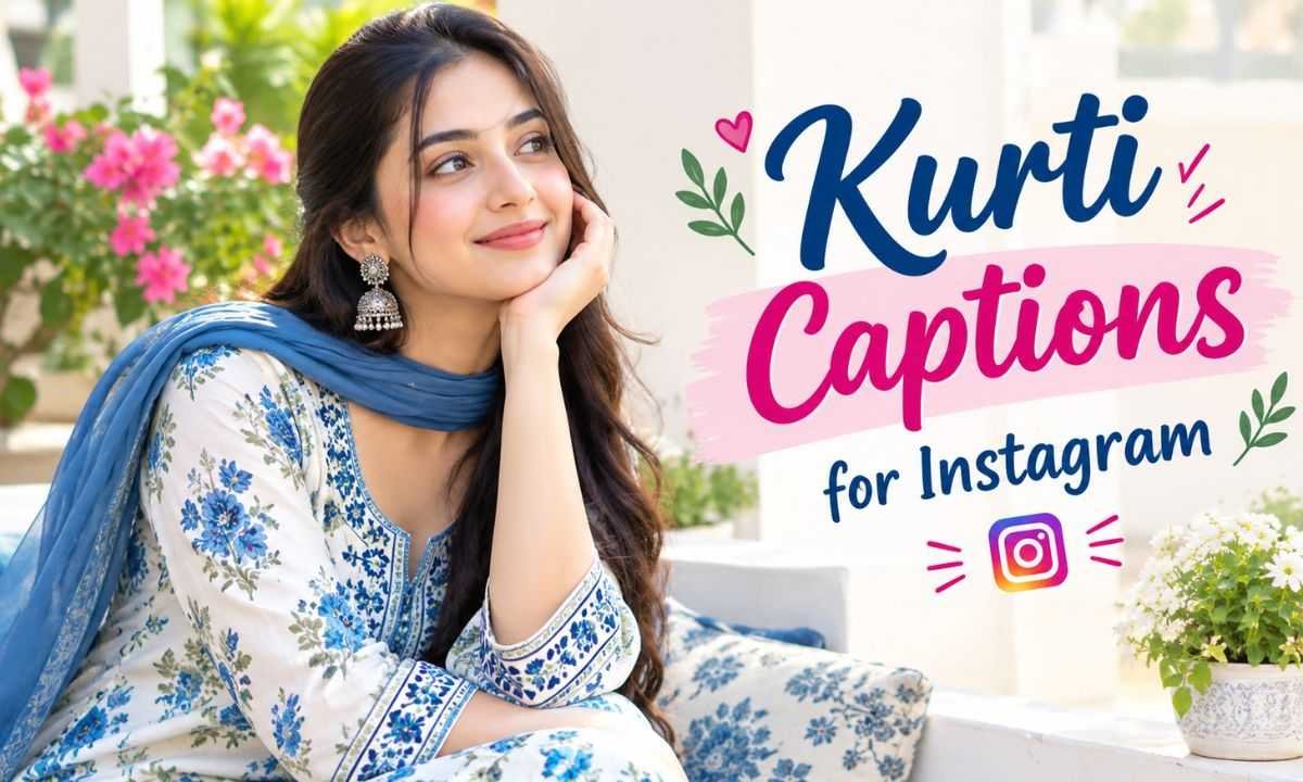 kurti captions for instagram